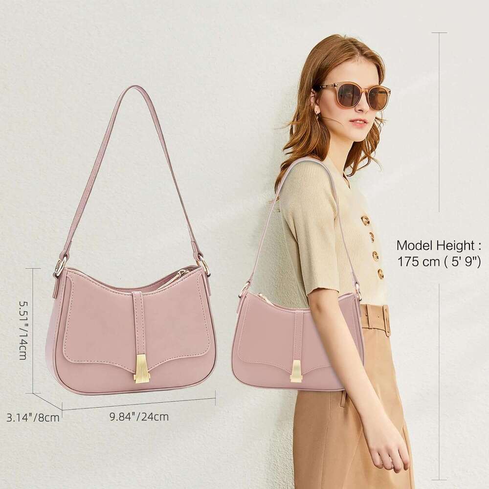 Crescent Shoulder Bag Women Vintage Retro Vegan Leather Tote Handbags Crossbody Bags Handbag For Women Designer Shoulder bag Classic