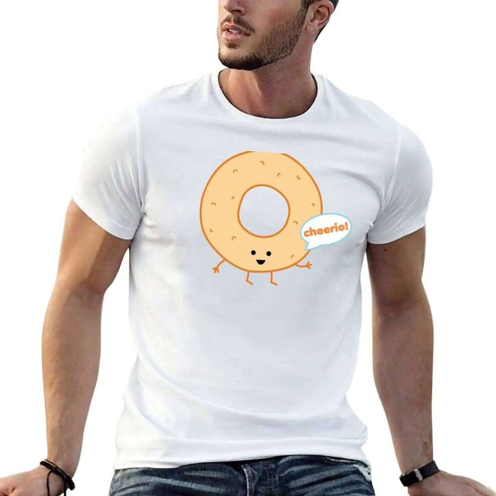 cards queenie's funny t shirts shirt graphic man Cheerio! for luxury T-Shirt by X260209