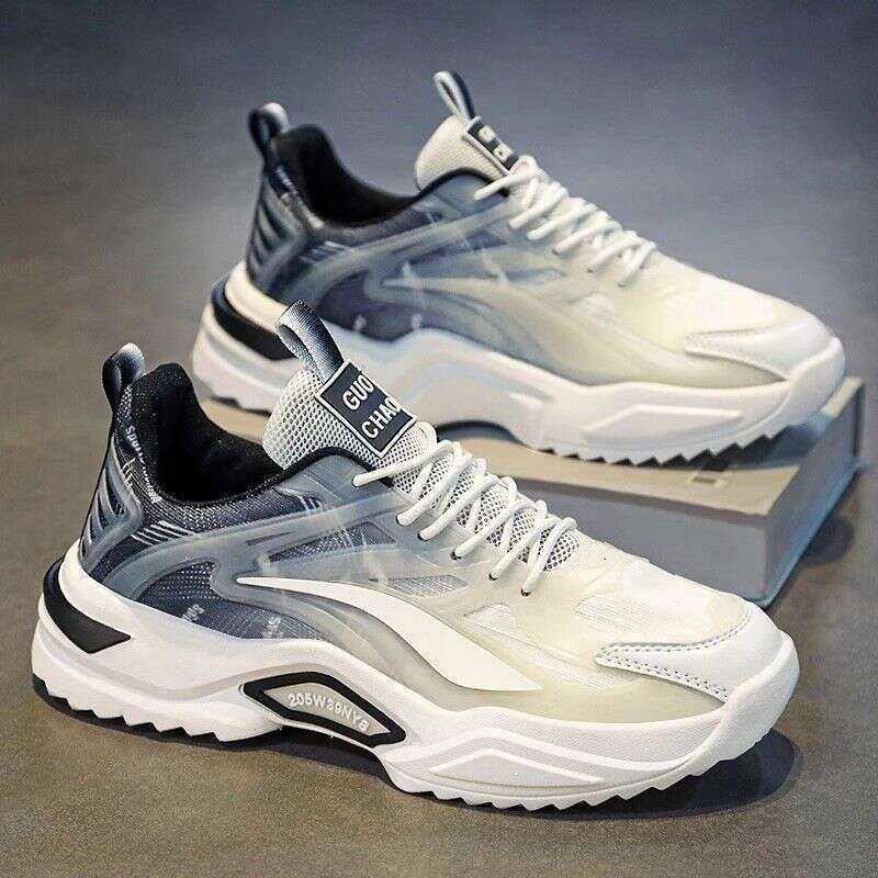 Autumn Men's 2025 New Student Sports Casual Youth Mesh Dad Versatile Trendy Breathable Shoes for Men