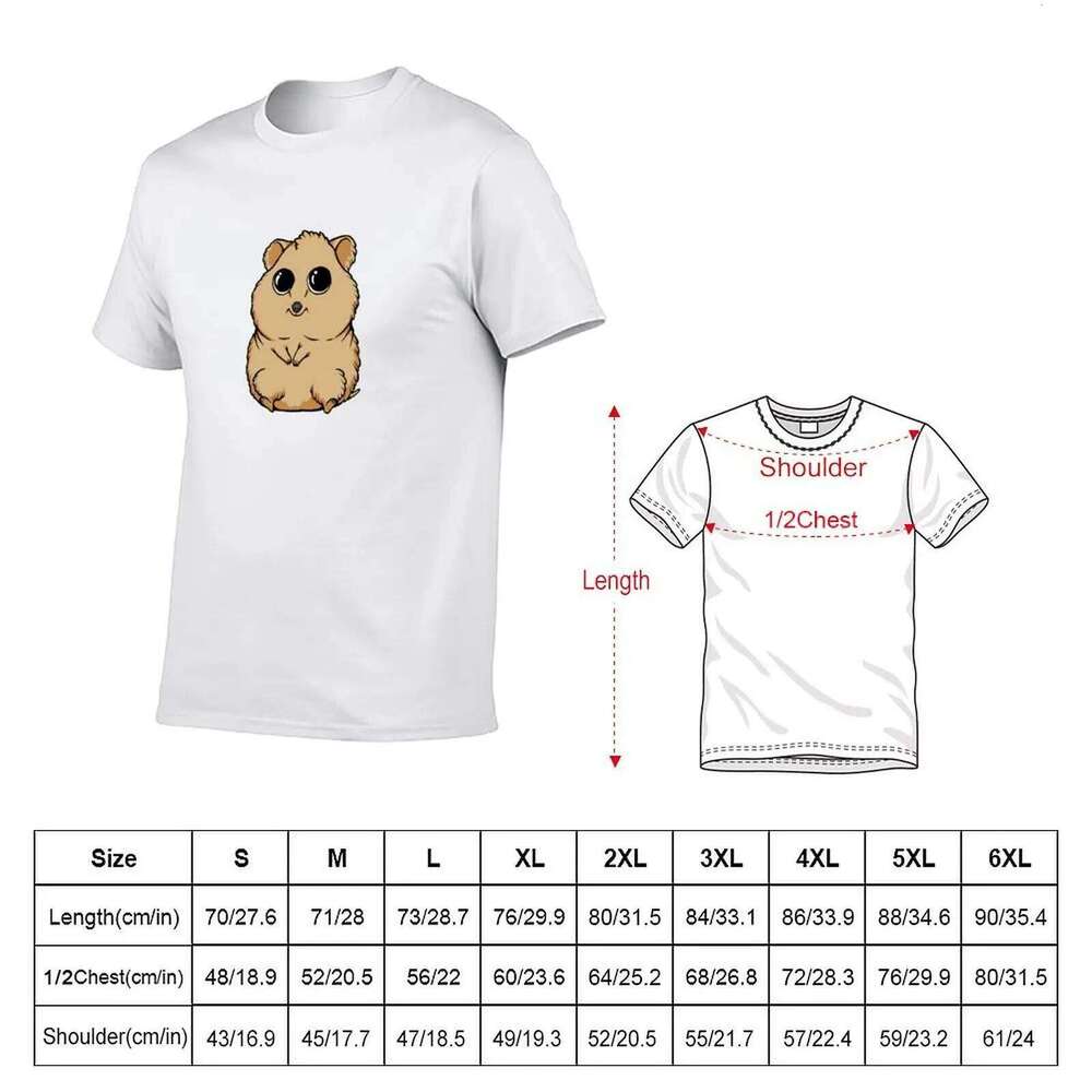 T-Shirt men Chonky brand t Quokka cotton 100% man shirt luxury X260209