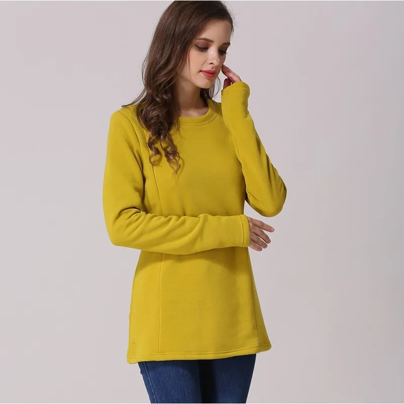 Maternity Clothes Winter Fleece Breastfeeding Hoodie Casual Pregnant Women Sweatshirt Postpartum Lactation T Shirts Nursing Tops 260124
