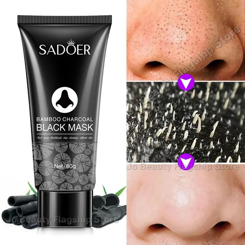 Maschera Per Punti Neri Carbone Di BambÃ¹ Riduci I Pori Cre…