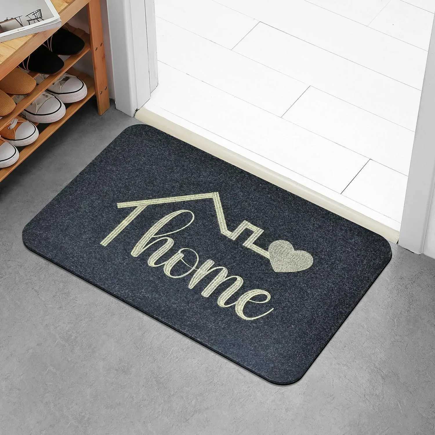 Creative HOME Printed Welcome Rug NonSlip Door Mat for Living Room Bedroom Entrance Home Decor Washable Kitchen Carpet Gift Idea S260207