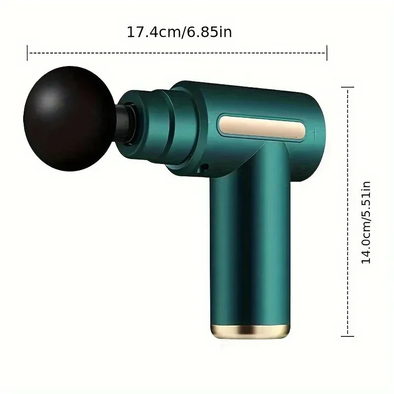 Fascial Machine Muscle Relaxation USB Mini MassageGun Vibration Gun Massage Fitness Equipment NeckGrasping Fascia Gun 260129