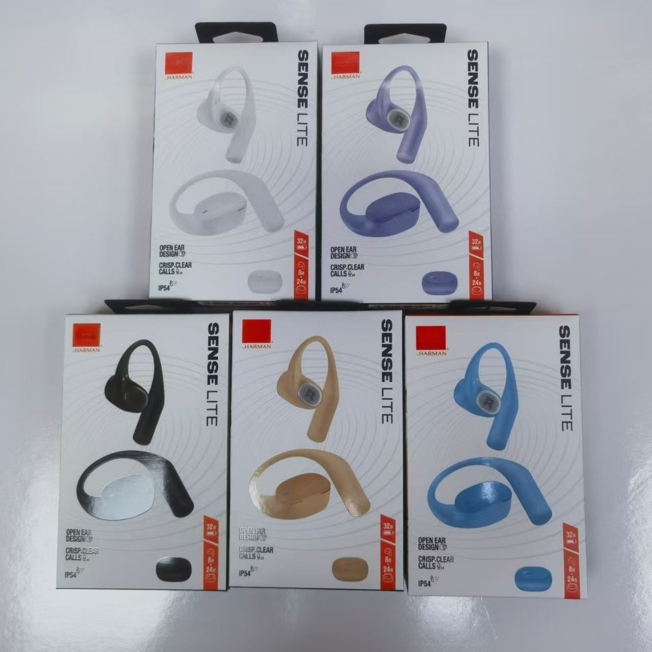 Sense Lite - TRUE Wireless Bluetooth Open-ear Headphones - 2025 - Purple-Black