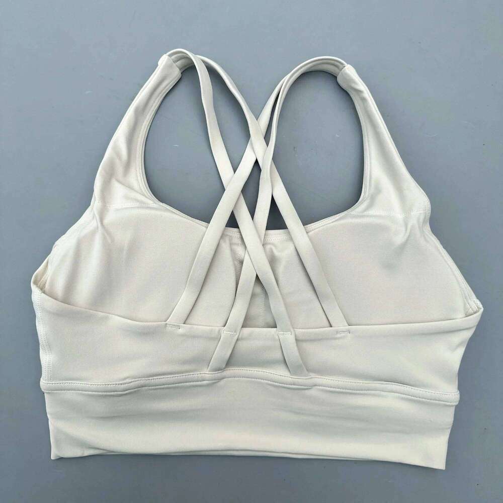 Solid Color Women Cross Fitness sport Bra soft high strength Tight Top Comprehensive Training Gym Yoga Underwear With Chest Pad 26Y0208