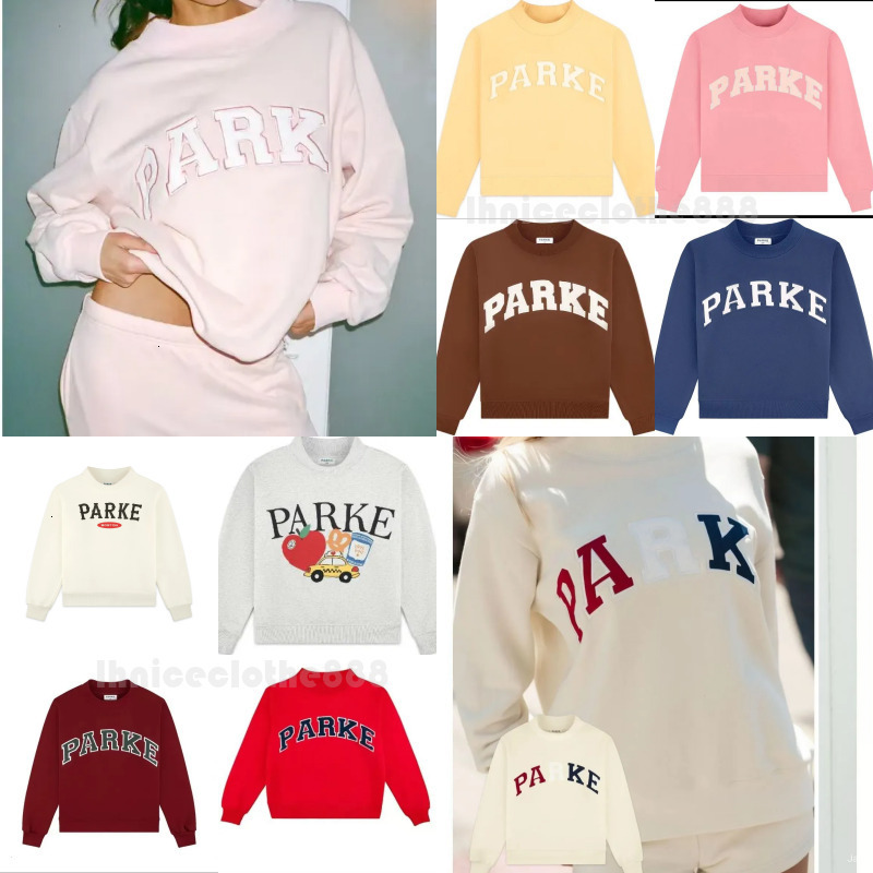 Parke Mockneck Hoodies Women Parke Sweatshirt Womens Yoga Fashion Designer Hoodie Sports Jogging Sweatshirt Loose Fit Letter Print Fashion Luxury Women Hoodie 5a