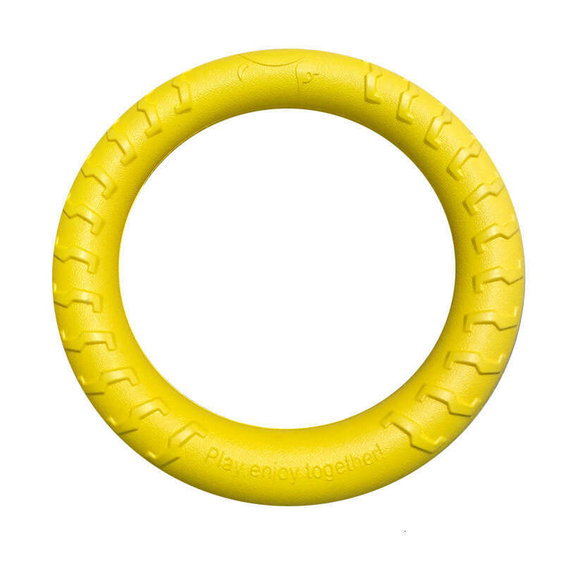 Pet Dog Toy Fun Durable Chew Ring Puzzle Teeth Cleaning Boredom Relief Solo Play Artifact