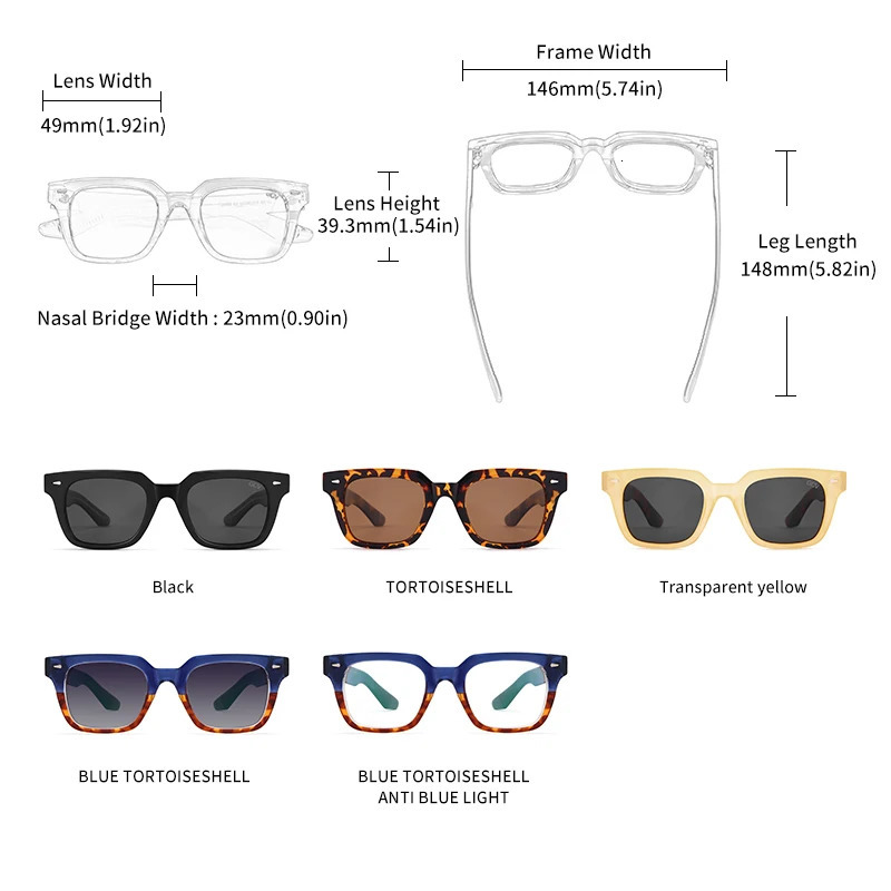 GCV Appearance Patent Acetate Fashion Women Sunglasses Retro Rectangle Sun Glasses Female Vintage Square Eyewear 260206