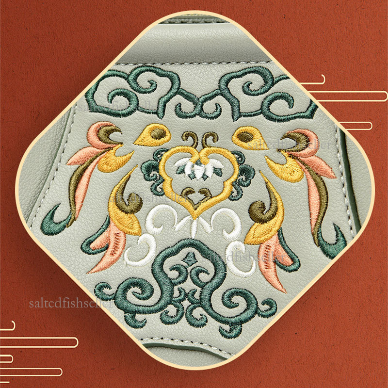 2026 Luxury Dunhuang Style Women's Handbag Fashion Chinese Embroidery Advanced Atmosphere Bridal Bag Large Capacity Tote Bag Versatile Trendy Mom