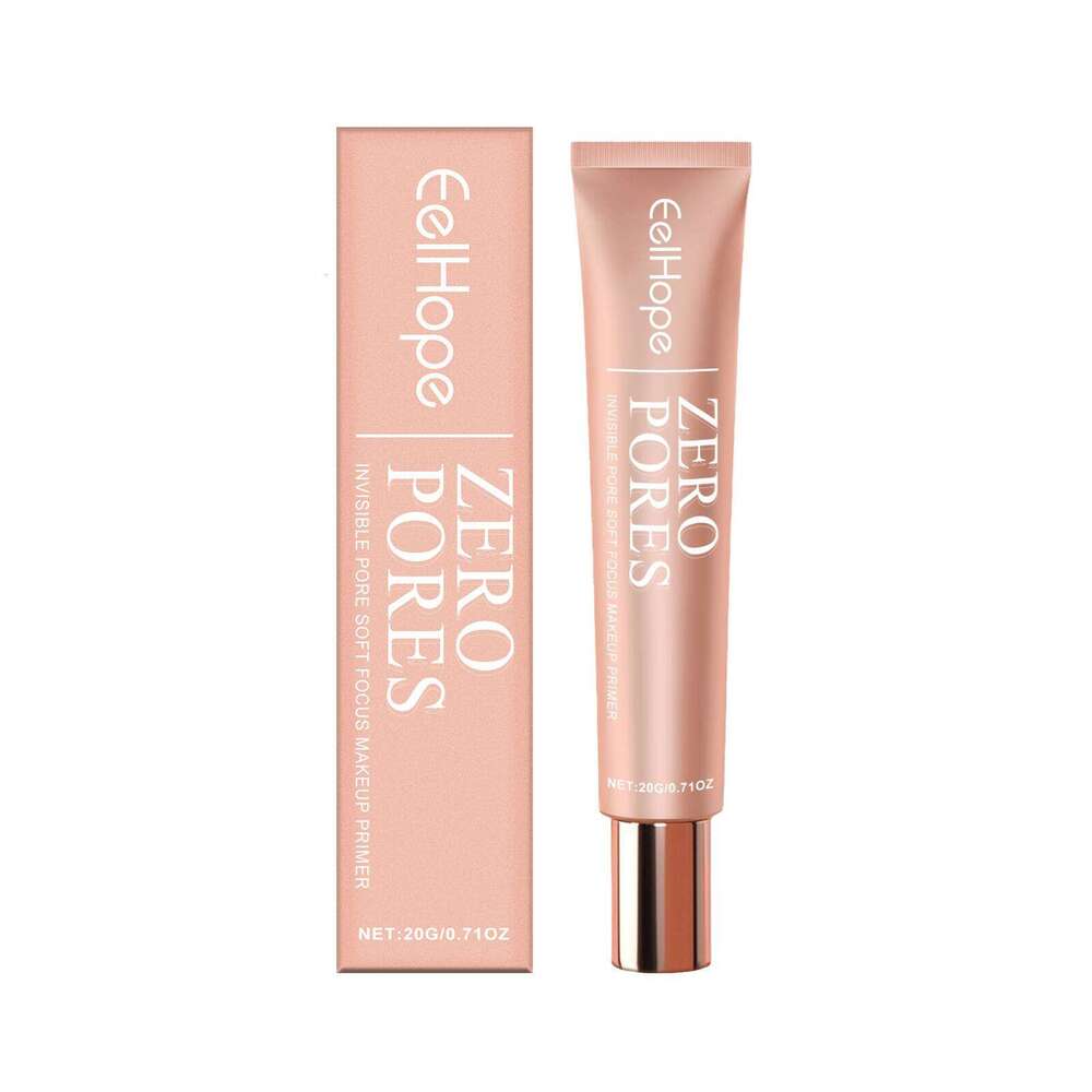 Eelhope Makeup Primer Isolation Bare Face Cream Brightening Skin Tone Natural Translucent Base Gentle Non-Greasy