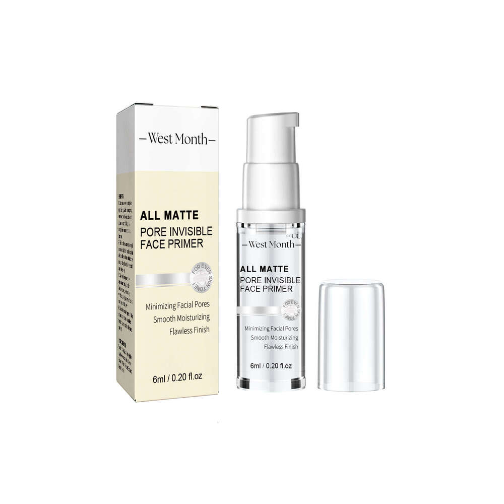 West Month Pore Concealing Primer Brightening Skin Tone Moisturizing Concealer Natural Contouring Isolation Cream