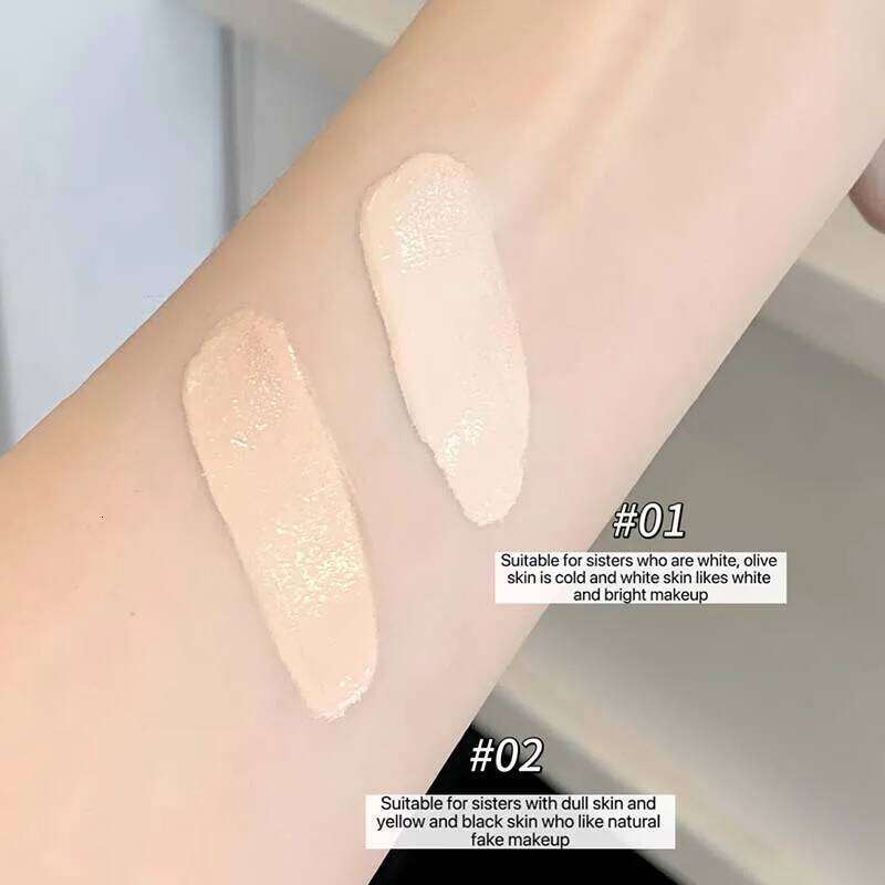 Korean Hydrating Air Cushion BB Cream Concealer Light Natural Foundation Moisturizing Lasting No Stuck Waterproof and Sweatproof 26L0209