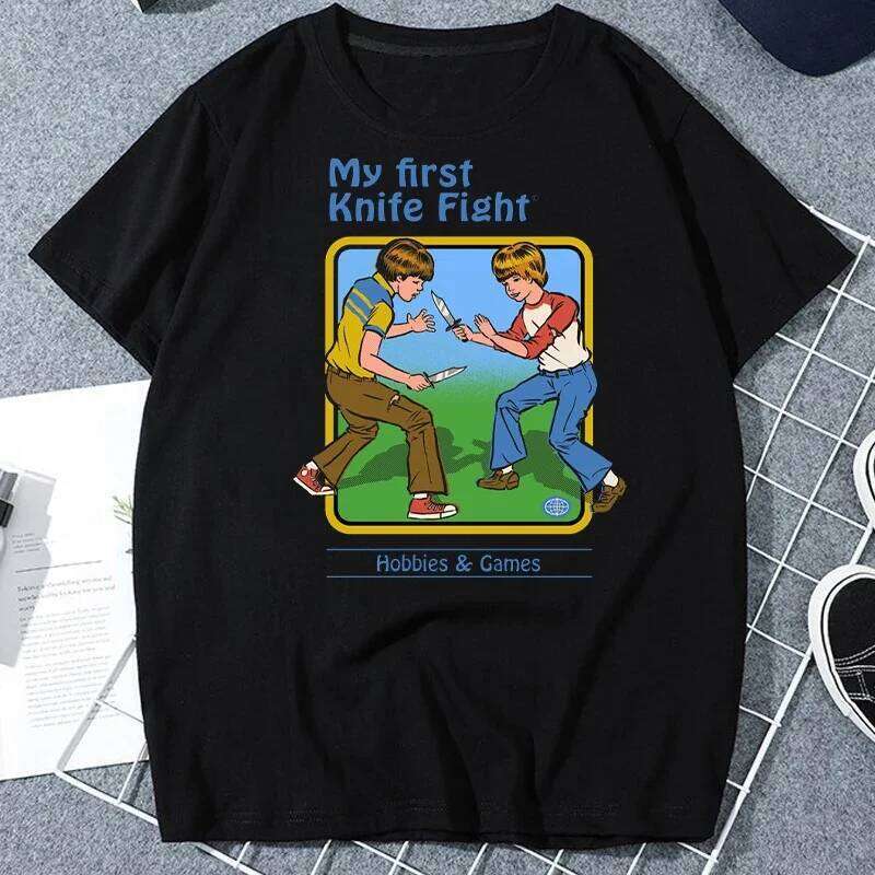 Classic Vintage 90s Tshirt Women Men Grim Evil Series Tops Nostalgia Scary Alien Supernatural Graphic Tee Popular Halloween Tees X260209