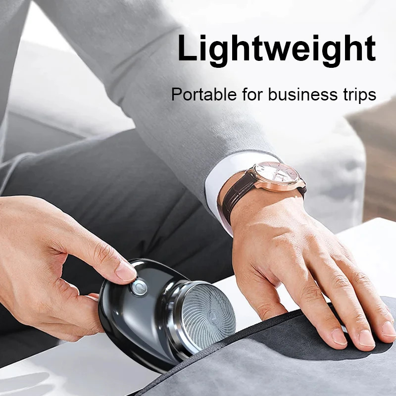 Electric Shaver Charging Mini Pocket Travel Razor Portable Waterproof Wireless Detachable Shaver Facial Beard Hair Trimmer 260126