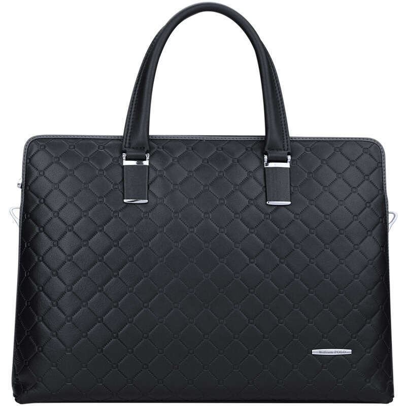 Luxury Shoulder Bags Totes Hobo Briefcase Men S Large Capacity Leather Handbag Document Waterproof And Wear Resistant File Bag SENYY