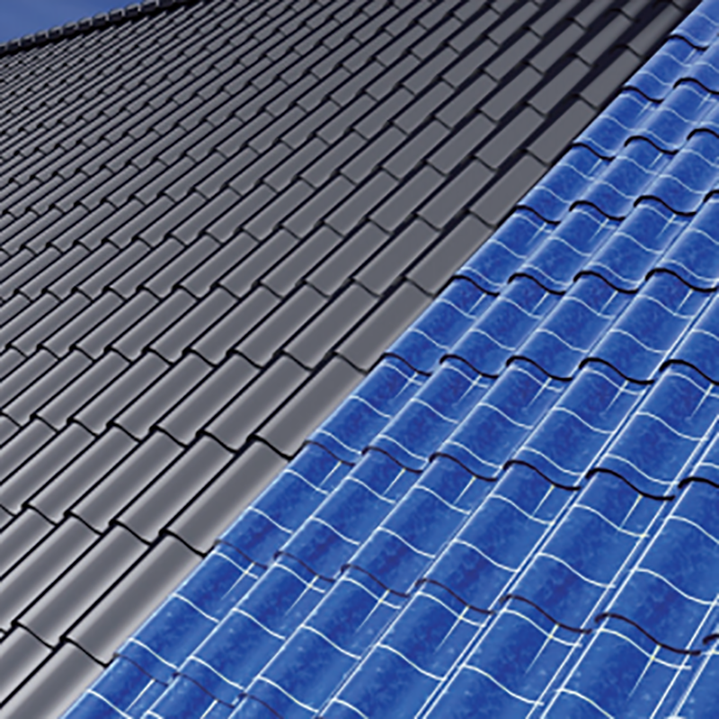 Price consultation,Customized ASA resin roof tiles, weather resistant synthetic resin roof panels, steel structure engineering building roof materials - view 5