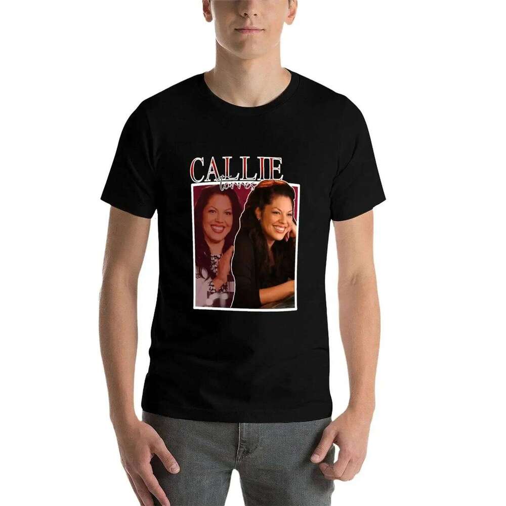 Vintage Callie Torres Design T-Shirt Blouse graphics vintage t shirt men 2025 new model X260209