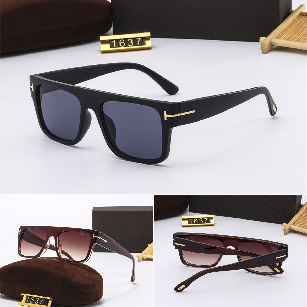 Sunglasses designer sunglasses for women design Polarized Luxury Sunglasses For Men Women Pilot Sun Glasses UV400 Eyewear Oversized Frame Polaroid Lens