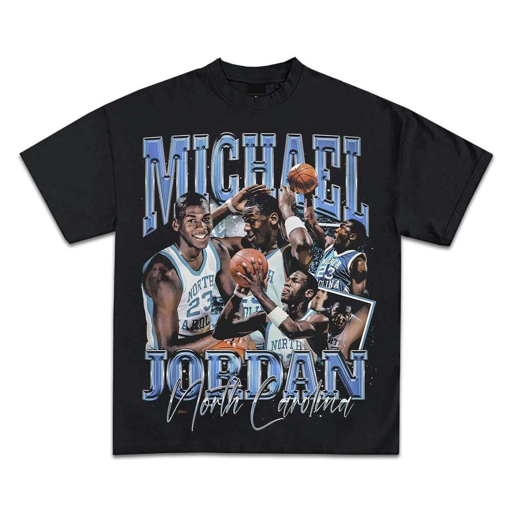 Pop Culture Vintage Graphic T-Shirt Collection American Rap Basketball Streetwear Hip-Hop Y2K Premium Qua Men Clothing Short X260209