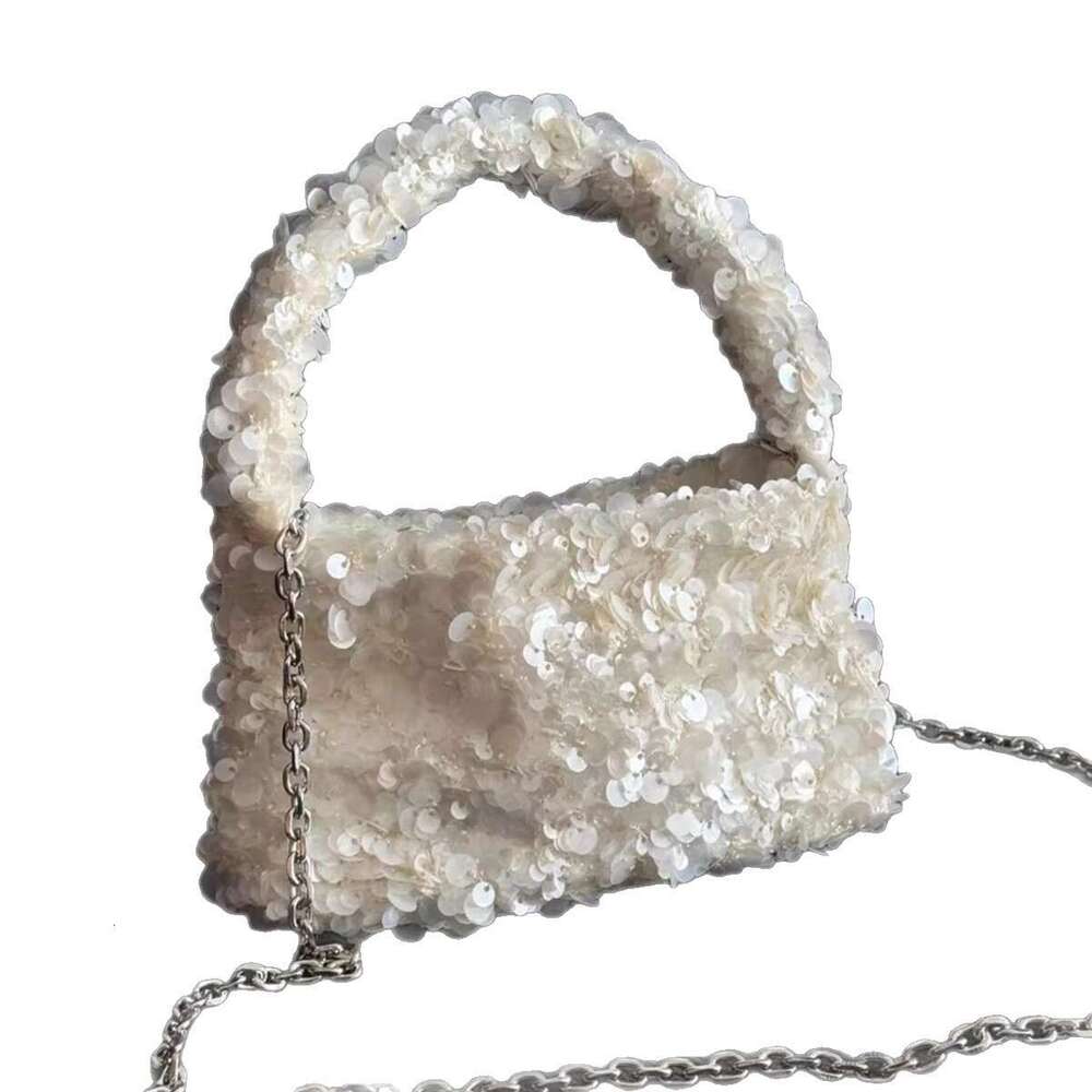 Bling Handbag For Women, Fashionable High-End, Sequin Evening Versatile Chain Shoulder And Crossbody Bag, Cross-Border