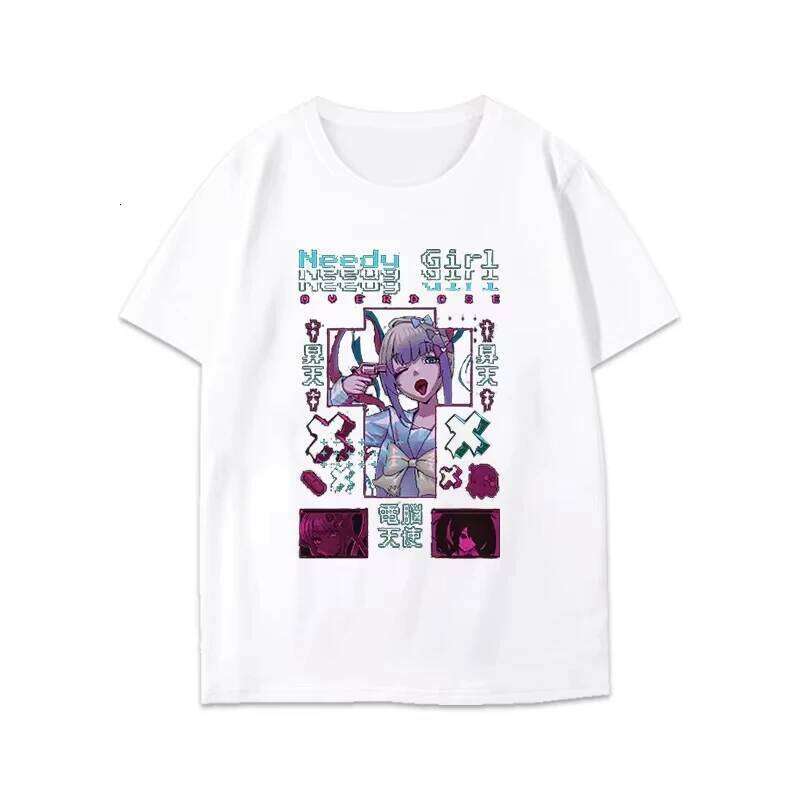 Floral Print T-Shirt Soft Breathable Casual Comfortable Funny Printed Tee Anime Style Unisex Couple Clothes Birthday Gift X260209