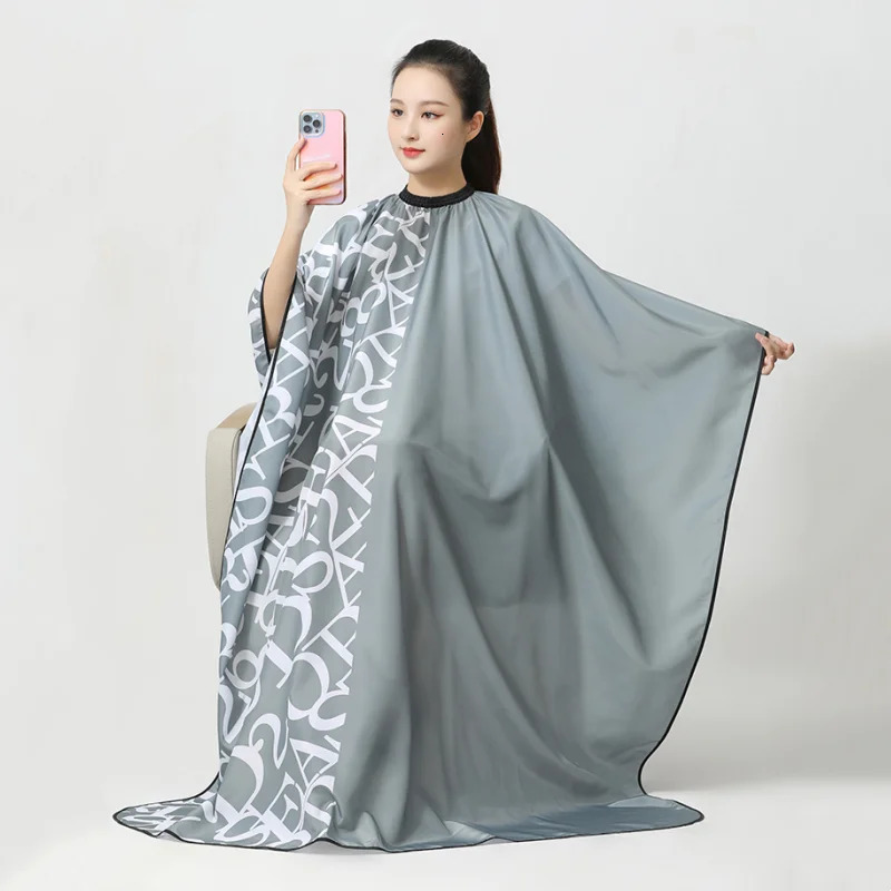 Hair Cutting Wrap Cloth Color Blocked Style Hair Salon Hairdressing Shawl Fashion Haircut Cape Hairdresser Apron Barber Cloak 260203