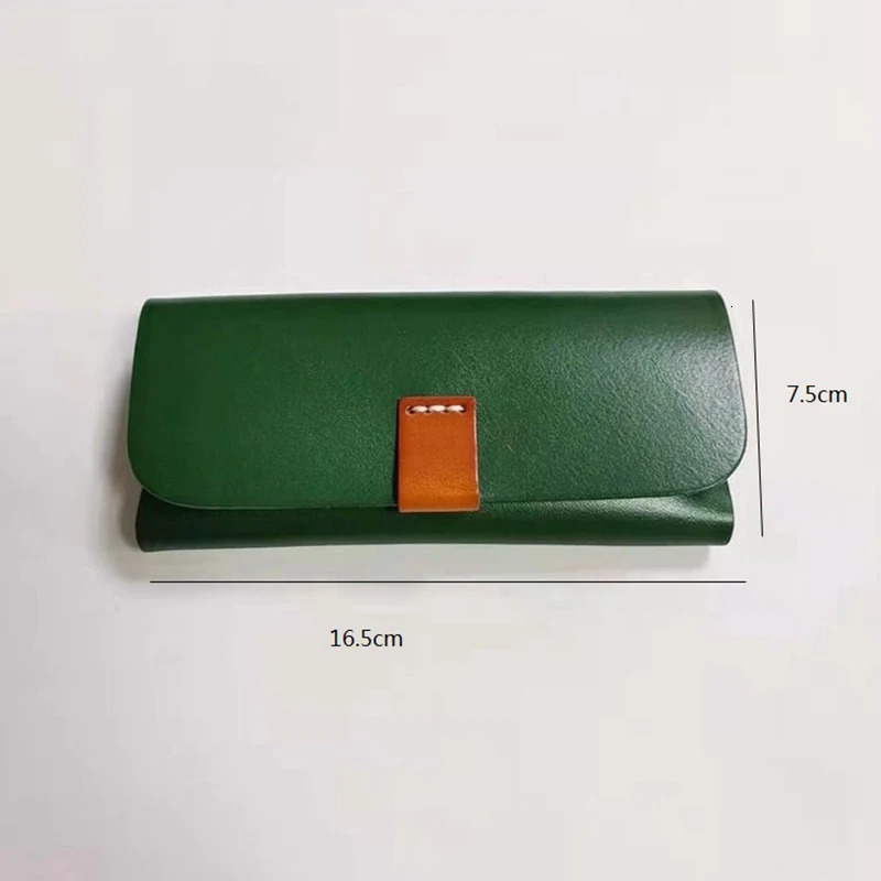 Cowhide Leather Bag Sunglasses Cases Reading Glasses Case Women Eyewear Accessories Storage Box Organizer Glasses Holder Pouch 260208