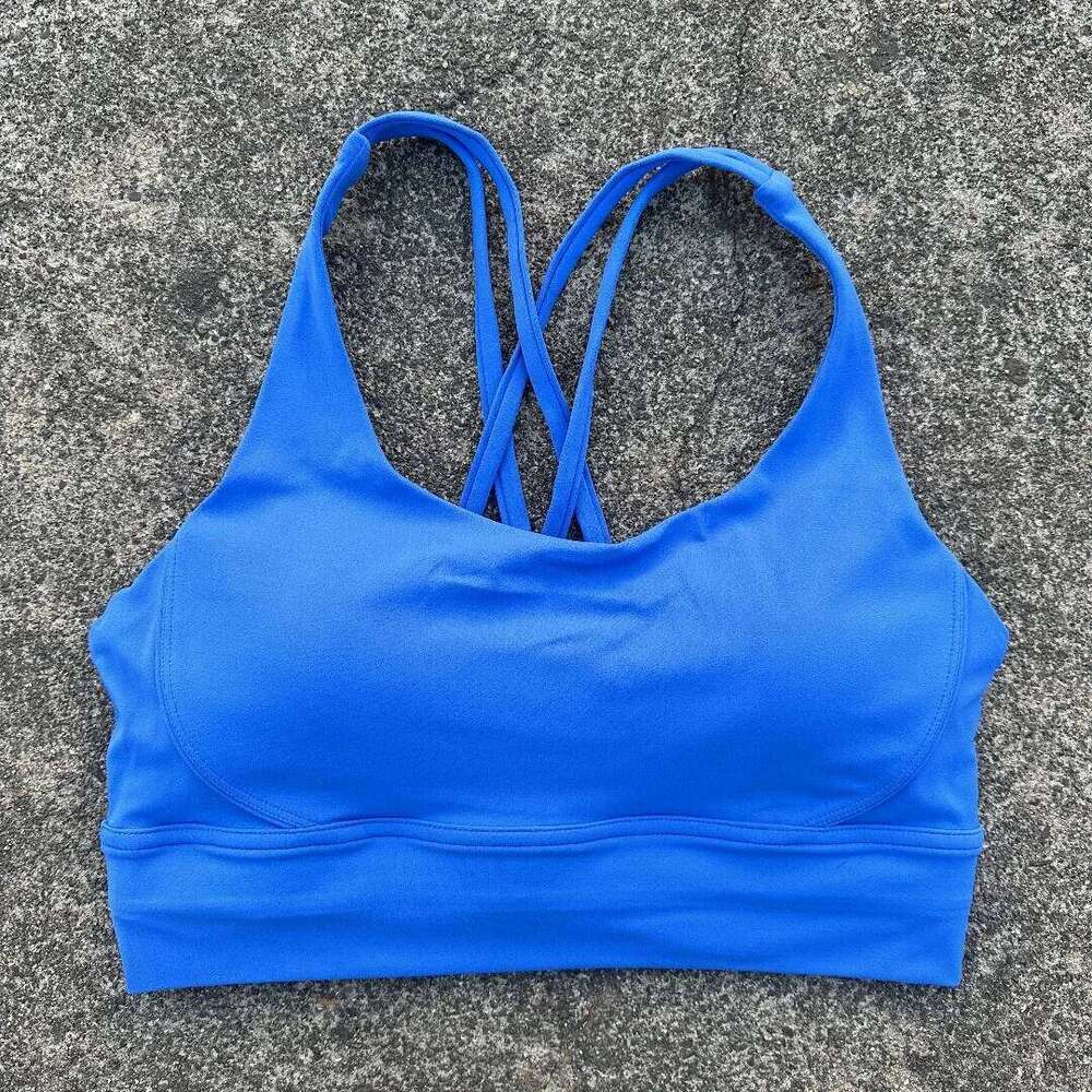 Solid Color Women cross Soft Fitness Sports Bra Top Gym Yoga underwear Tight Workout With Chest Pad shoulder strap Training 26Y0209