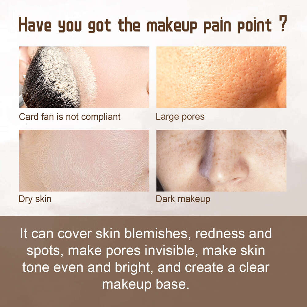 Hoygi Primer Invisible Pore Concealer Makeup Base Natural Lightweight Long-lasting Non-caking Cream