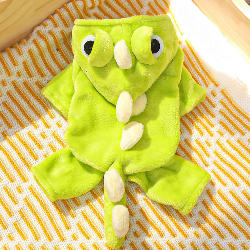 Pet Clothes Autumn Winter Four-Legged Cotton Coat Cartoon Transformation Costume Cat Apparel Dog Clothing Supplies