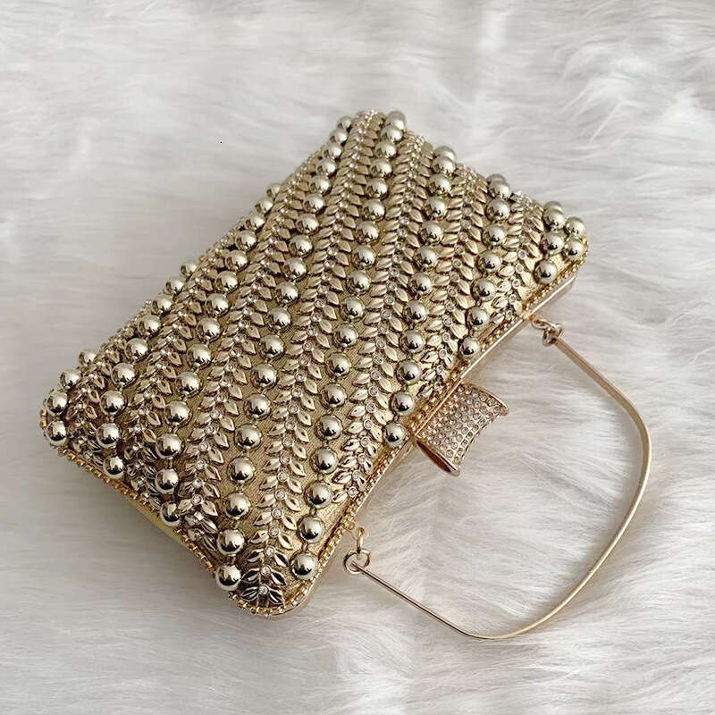 New European And American Style Diamond Encrusted Party Manufacturer Wholesale Fashion Women S Box Trendy Elegant Simple Clutch Bag