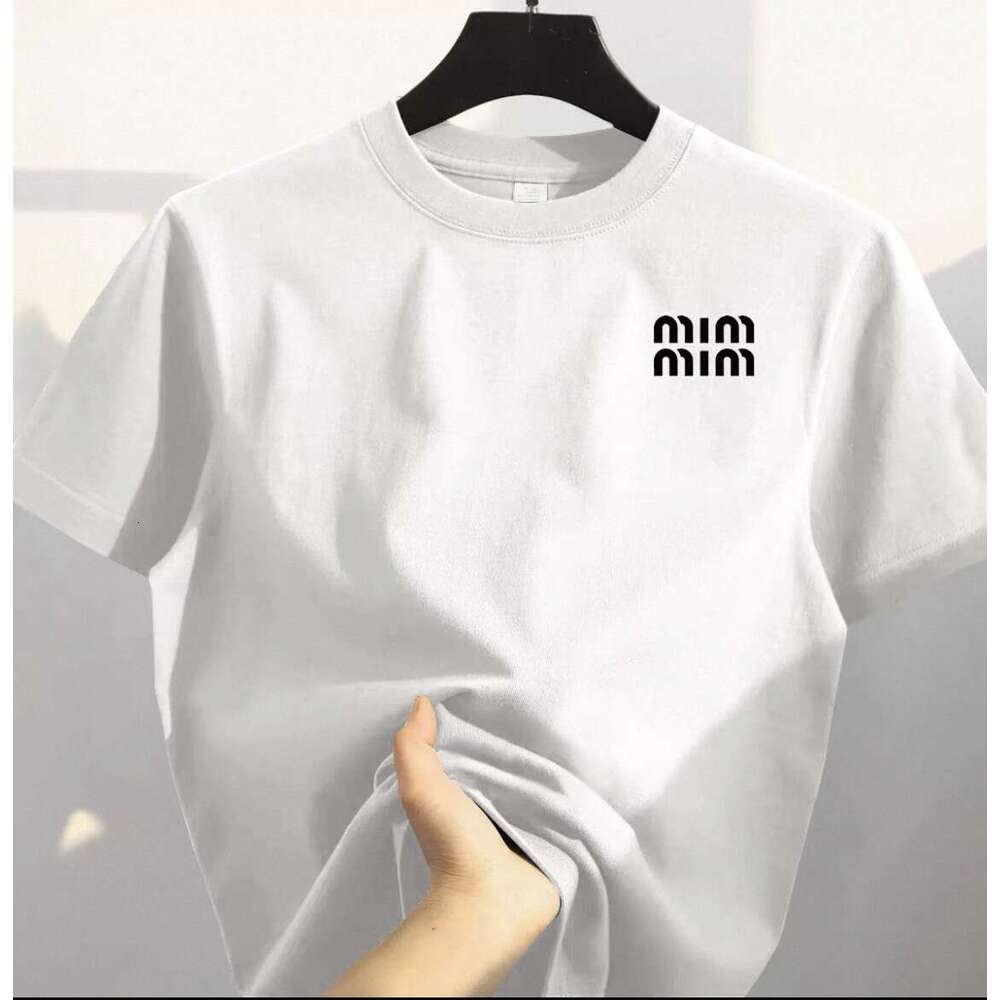 Y2k Italian Tide Tshirts Summer New Unisex Oversized Letter Print Cotton Tees Luxury Streetwear Couple Matching Breathable Tops