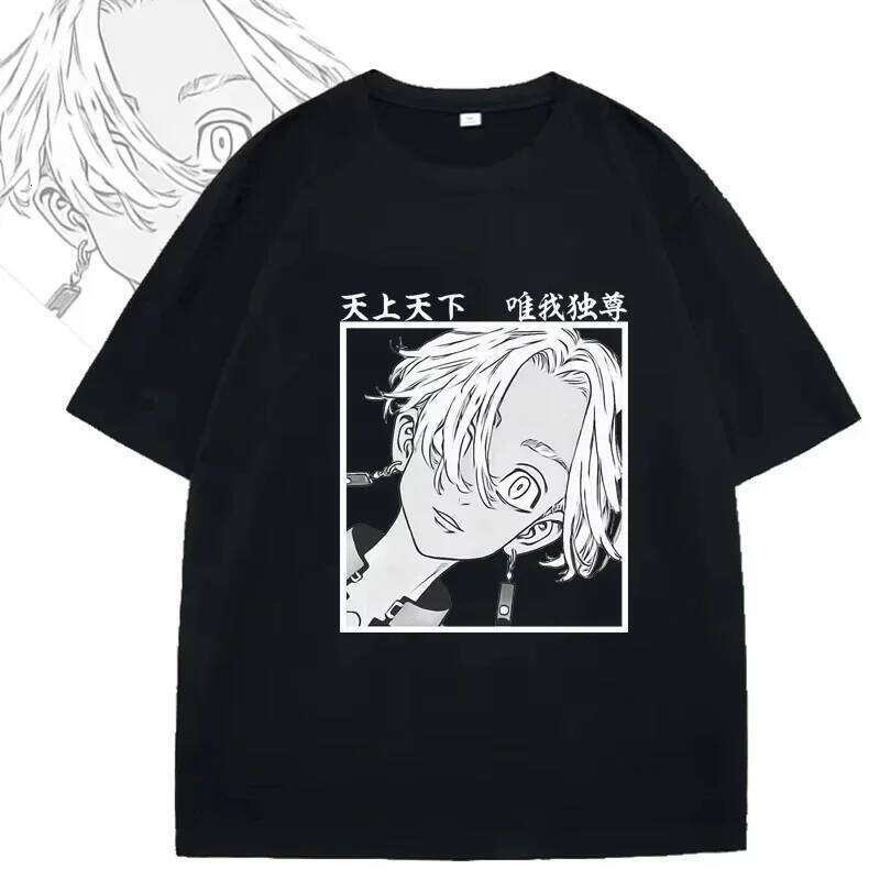 Floral T-Shirt Soft Breathable Casual Comfortable Anime Style Graphic Print Funny Printed Tee Unisex Streetwear Fashion X260209
