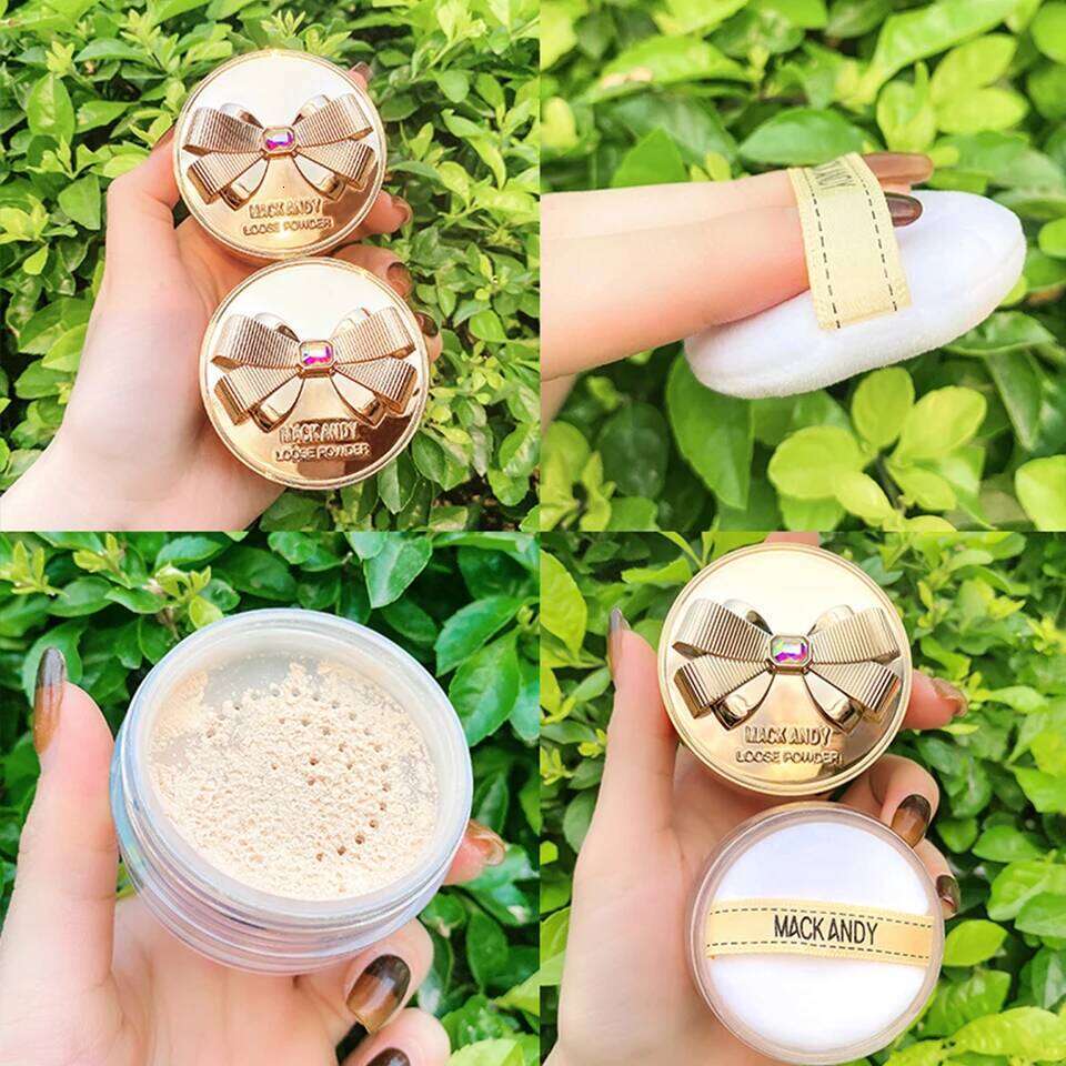 Air Cushion Setting Oil Control Waterproof Long-lasting Concealer Smooth Loose Powder Facial Makeup Cosmetics 26L0209