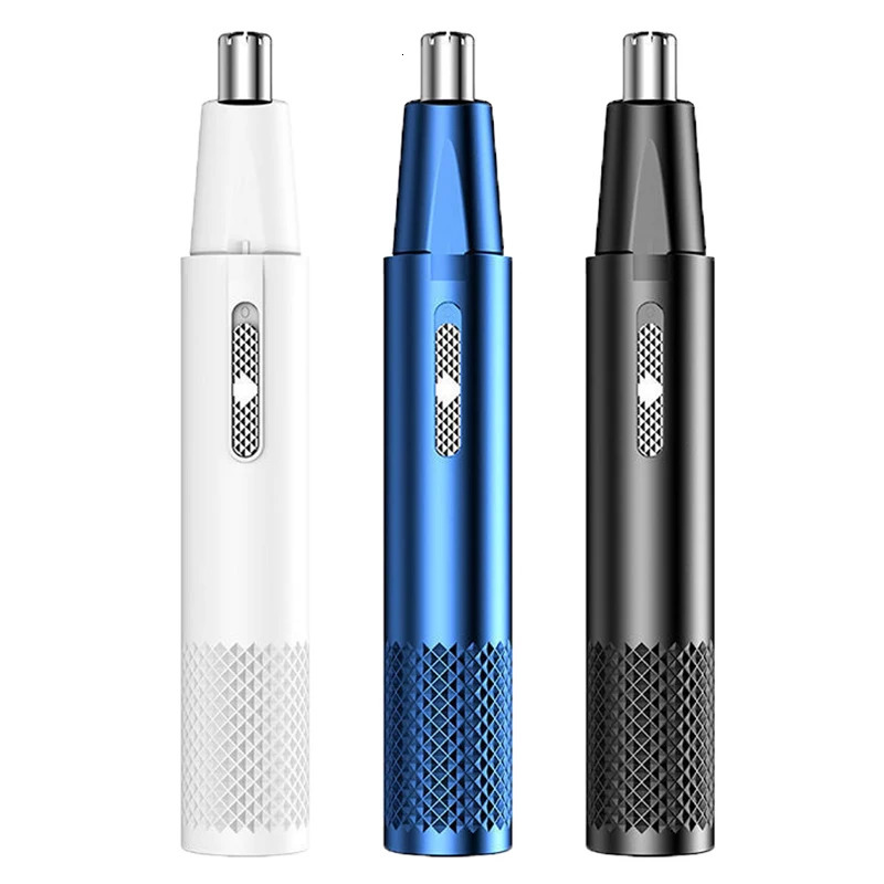 Electric Nose Hair Clipper Rechargeable Multikinetic Shaving Twoinone Unisex Fully Automatic Washable Trimmer 260205