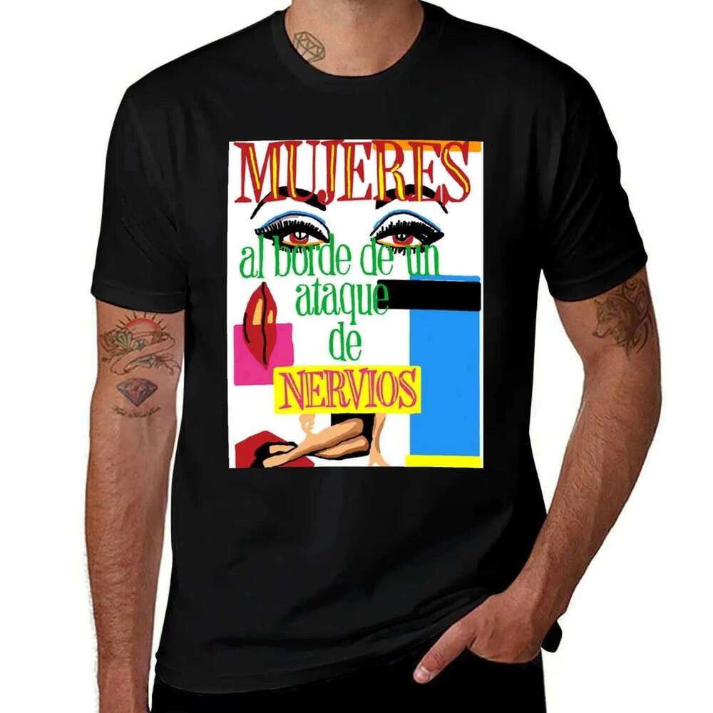 Women on the Verge of a Nervous Breakdown shirt casual graphic t shirts for man anime tshirt T-Shirt X260209