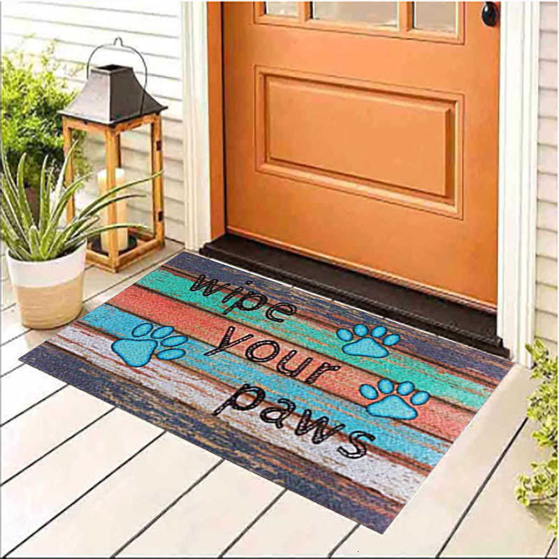 home Rainbow Series Entryway Doormat Stain-Resistant and Wear-Resistant Mat for Home Entrance Foot Mat for Dirt Removal S260207