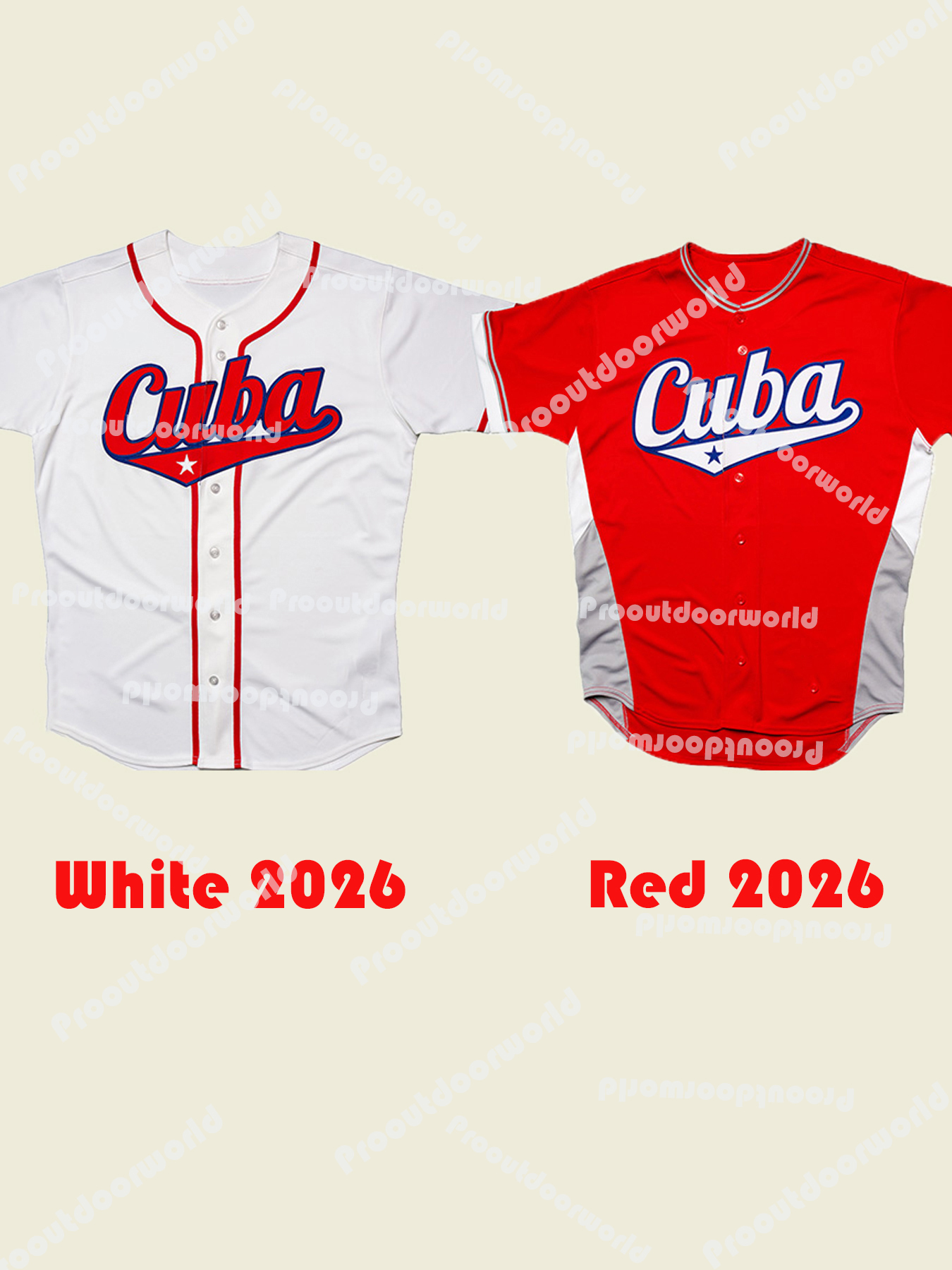 2026 Cuba Baseball Jersey Robaina Cousin Vargas Hurtado Larrondo Chapman Hernandez Santos Cappe Yanqui Ramirez Santos Martinez Lopez Rodriguez Custom Stitched