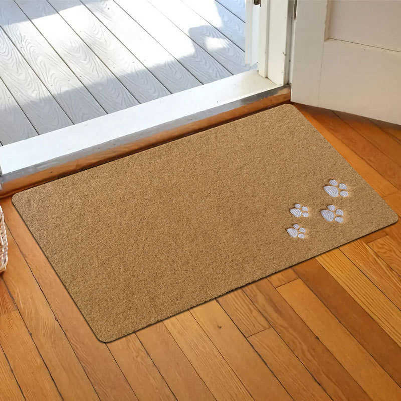 Floor mat imitation coconut palm doormat mud scraping dust removal anti-slip floor mat doormat S260207