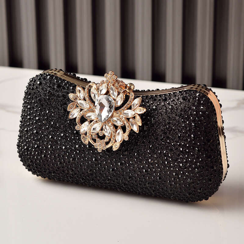 Luxury Rhinestone Evening European And American Party Dress Clutch Noble Cheongsam Women's Banquet Bag