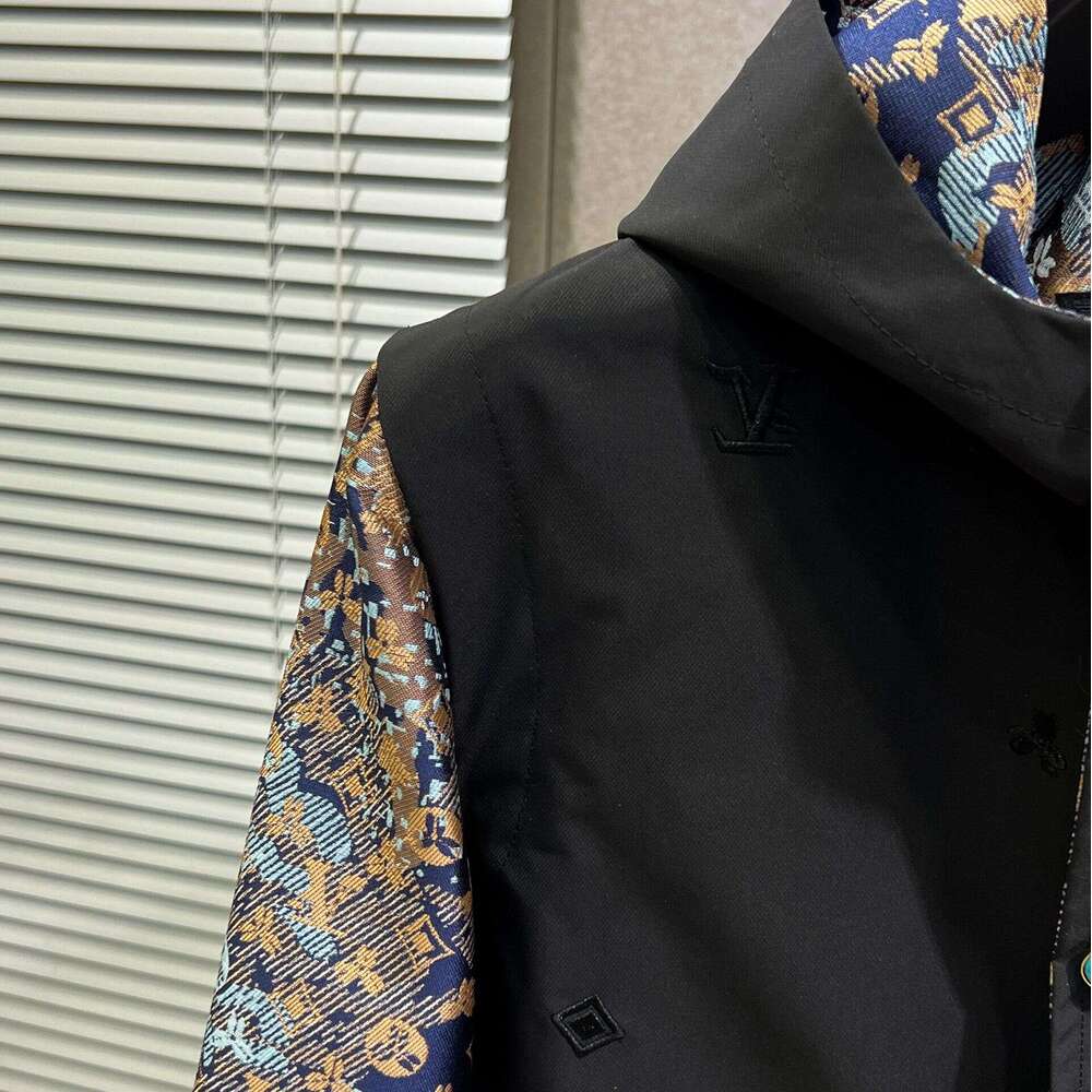 Spring And Autumn New Fashion Jacket Men's European Style Trendy Brand Camouflage Print Youth Slim Fit Hooded Coat For Men