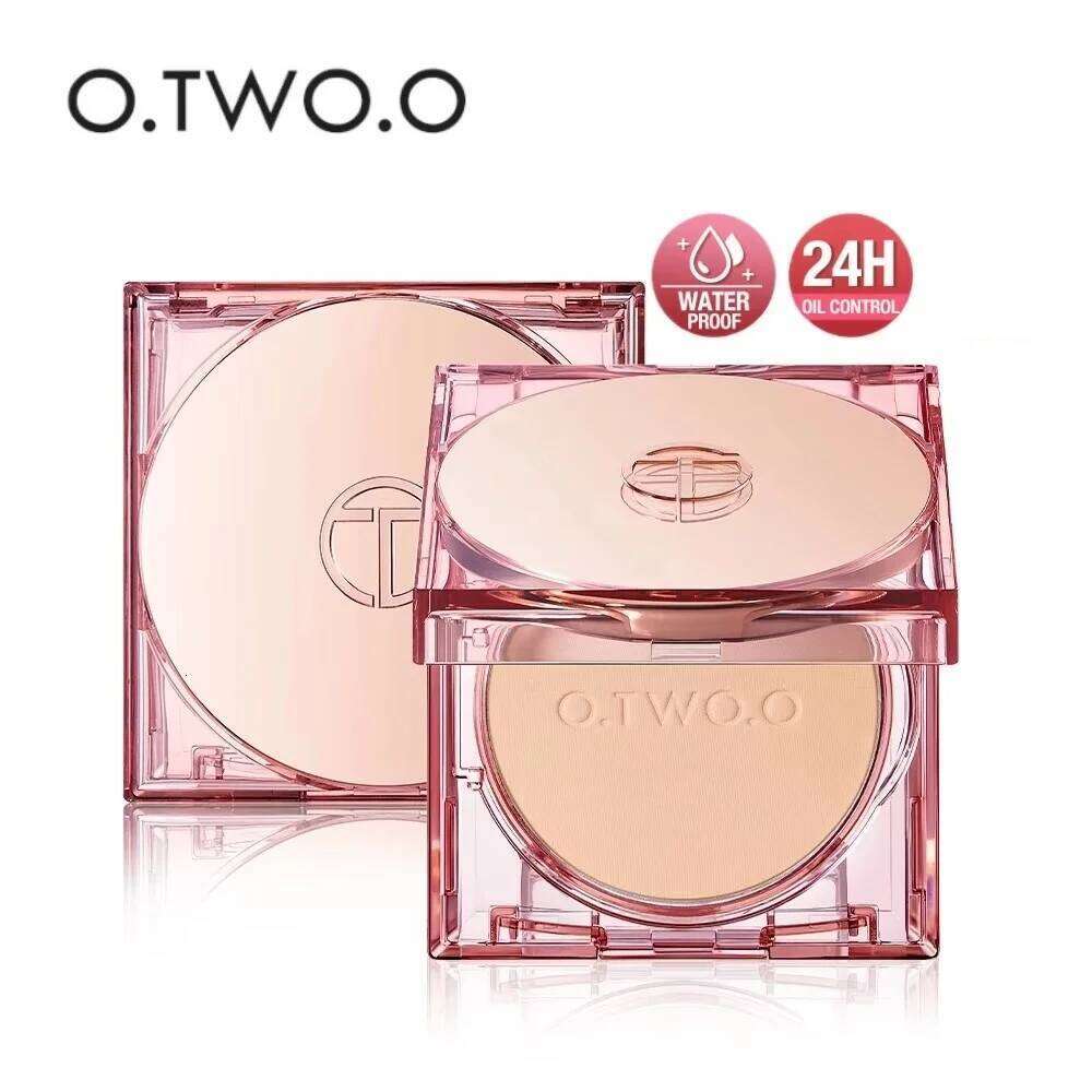 O.TWO.O 24 Hours Oil-control Waterproof Matte Face Makeup Cosmetic Setting Compact Powder 26L0209