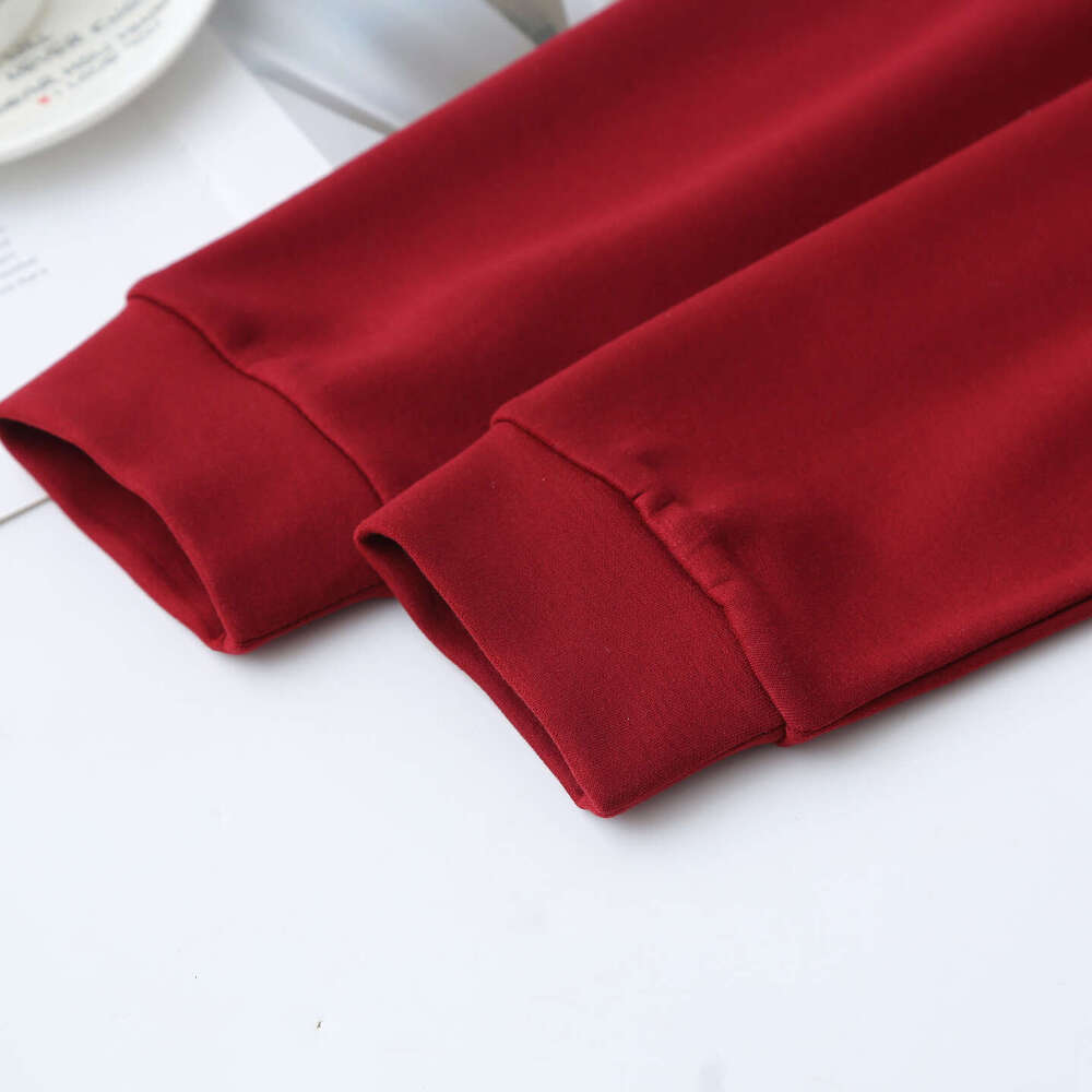 Plus Size Fleece Sweatshirt Women 100Kg Regular Shoulder Autumn Winter New For Chubby Sisters National Style Button-Up Stand Collar Base Shirt