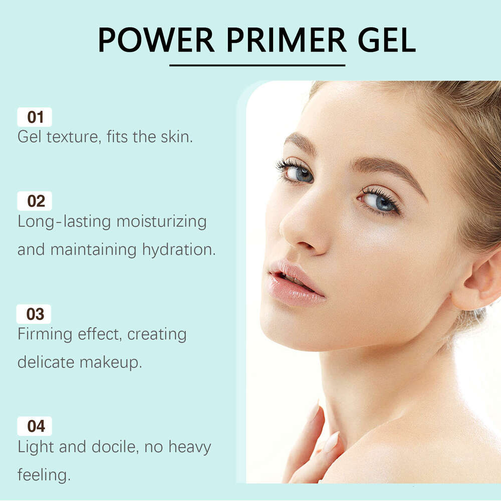 EELHOE Pre-Makeup Smooth Firming Moisturizing Skin Nourishing Refreshing Delicate Natural Fit Makeup Base Gel