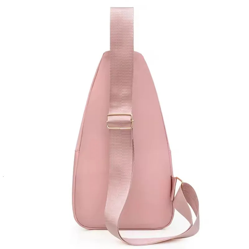 Minimalist LargeCapacity Womens Chest Bag MultiLayer Embroidered Front Backpack Casual Outdoor Crossbody for Girls 260208