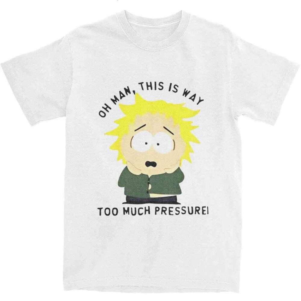 Tweek Tweak T-Shirt Summer Souths Cartoon Parks Y2K Retro T-Shirts 100 Cotton Harajuku Tshirt For Men Short Sleeves Casual Tees X260209