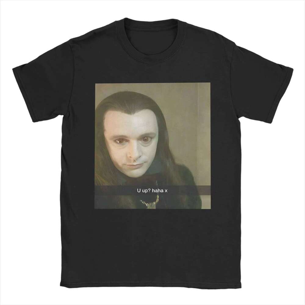 Crazy Meme Aro Vampire Twilight T-Shirts Men O Neck 100% Cotton T Short Sleeve Tee Shirt Unique Funny Clothes X260209