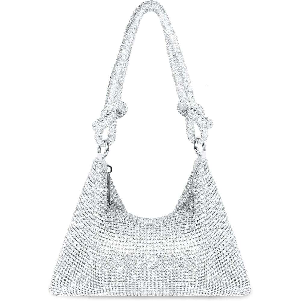 2026 Women Purse For Women Sparkly Rhinestone Evening Bag Wedding Party Accessories Handbag Fits Phone Wallet Lipstick Party