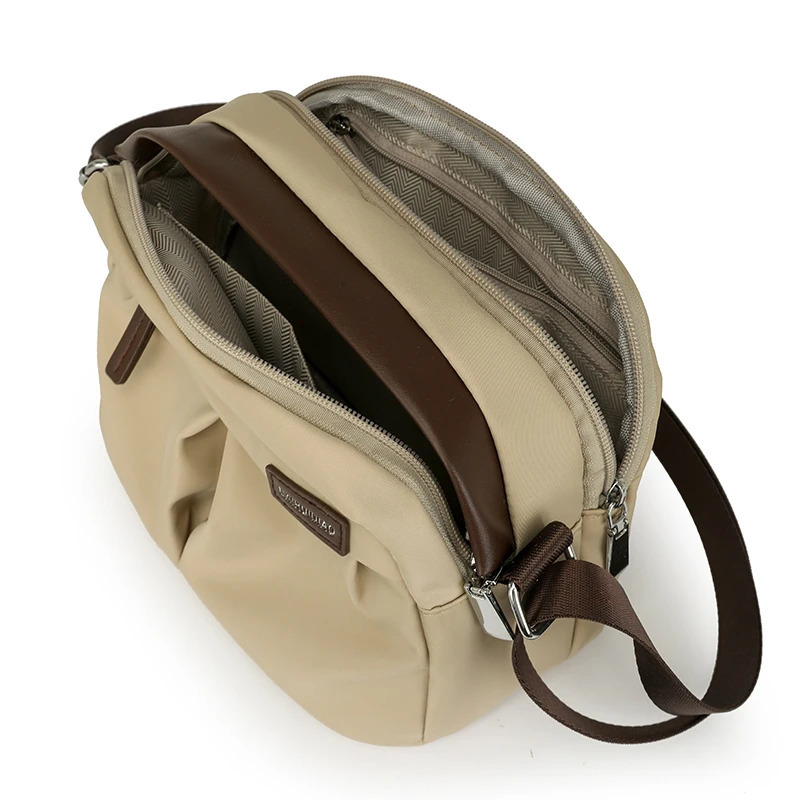 Fashion Casual Womens Crossbody Bag High Quality Soft Fabric Shoulder Multi Functional Tote Handbag For Women 260208